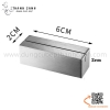 Cục inox cài biển tên món ăn buffet, Kẹp Số Để Bàn Bằng Inox ,Kẹp Đựng Thẻ Menu, Ảnh minh hoa