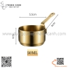 Cup đựng sauces inox 304, Cốc đựng sốt bằng inox có tay cầm ba màu với 3 kích thước khác nhau