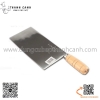 Dao chặt SHIBAZI C1 C2 bản to chất liệu inox cán gỗ bền đẹp chuyên dụng cho bếp Á