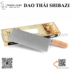 Dao thái inox SHIBAZI SD1, SD2, Dao thái cán gỗ, Dao bếp chuyên nghiệp cho nhà hàng Á
