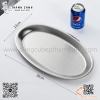 Đĩa Bầu dục Hàn Quốc, dĩa xoài inox, Dĩa oval đĩa inox hình bầu dục chất liệu inox 304 cao cấp