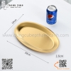 Đĩa Bầu dục Hàn Quốc, dĩa xoài inox, Dĩa oval đĩa inox hình bầu dục chất liệu inox 304 cao cấp