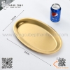 Đĩa Bầu dục Hàn Quốc, dĩa xoài inox, Dĩa oval đĩa inox hình bầu dục chất liệu inox 304 cao cấp