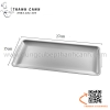 Đĩa inox hình chữ nhật, dĩa inox Hàn Quốc màu trắng hoặc màu vàng chuyên dụng bày đồ ăn, set lẩu nướng BBQ