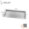 Đĩa inox hình chữ nhật, dĩa inox Hàn Quốc màu trắng hoặc màu vàng chuyên dụng bày đồ ăn, set lẩu nướng BBQ
