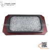 Đĩa nướng đá hình chữ nhật chuyên dụng cho steak và các món nướng phục vụ tại bàn, Khay đá nướng chữ nhật kèm đế gỗ,