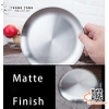 Đĩa inox Hàn Quốc màu trắng, Đĩa Inox Tròn Hàn Quốc  - Inox 304 cao cấp MÀU BẠC