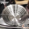 Đĩa inox Hàn Quốc màu trắng, Đĩa Inox Tròn Hàn Quốc  - Inox 304 cao cấp MÀU BẠC