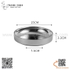 Đĩa inox Hàn Quốc hai lớp, dĩa inox chuyên dụng trong quán nướng Hàn Quốc, Đĩa Banchan, Dĩa banchan đựng đồ ăn kèm