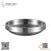 Đĩa inox Hàn Quốc hai lớp, dĩa inox chuyên dụng trong quán nướng Hàn Quốc, Đĩa Banchan, Dĩa banchan đựng đồ ăn kèm