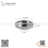 Đĩa inox Hàn Quốc hai lớp, dĩa inox chuyên dụng trong quán nướng Hàn Quốc, Đĩa Banchan, Dĩa banchan đựng đồ ăn kèm