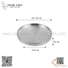 Đĩa inox hai lớp Hàn Quốc , dĩa inox Hàn Quốc cách nhiệt, đĩa inox 2 lớp Hàn Quốc