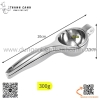 Dụng cụ ép chanh sịn bằng tay inox 304 cao cấp, ép chanh inox tay dài