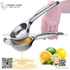 Dụng cụ ép chanh sịn bằng tay inox 304 cao cấp, ép chanh inox tay dài