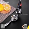 Dụng cụ ép chanh sịn bằng tay inox 304 cao cấp, ép chanh inox tay dài