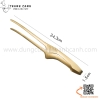 Kẹp gắp inox màu vàng , gắp inox dùng cho BBQ Hàn Quốc màu vàng cao cấp dáng cong