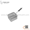 Giọ chiên East hình vuông và hình chữ nhật cán nhựa đen, giọ bếp chiên, giỏ bếp chiên nhúng