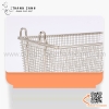 Giỏ bếp chiên nhúng hình chữ nhật cán cầm bọc nhựa cách nhiệt