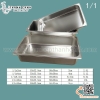 Khay Inox 1/1, Khay Buffet, Khay Thạch, khay chia thực phẩm có nắp đậy dùng cho nhà hàng, khách sạn, bếp ăn tập thể