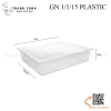 Khay nhựa GN 1/1, khay meka, mica 1/1, khay GN 1/1 trong suốt có nắp hoặc không nắp