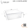 Khay nhựa GN 1/1, khay meka, mica 1/1, khay GN 1/1 trong suốt có nắp hoặc không nắp