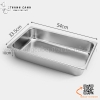 Khay Inox 1/1, Khay Buffet, Khay Thạch, khay chia thực phẩm có nắp đậy dùng cho nhà hàng, khách sạn, bếp ăn tập thể
