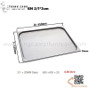 Khay inox GN 2/1, Khay buffet GN 2/1, Khay thực phẩm có nắp 2/1 siêu đại cho bếp ăn tập thể, suất ăn công nghiệp