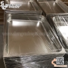 Khay inox GN 2/1, Khay buffet GN 2/1, Khay thực phẩm có nắp 2/1 siêu đại cho bếp ăn tập thể, suất ăn công nghiệp