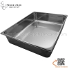 Khay inox GN 2/1, Khay buffet GN 2/1, Khay thực phẩm có nắp 2/1 siêu đại cho bếp ăn tập thể, suất ăn công nghiệp