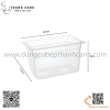 Khay nhựa GN 1/3, khay meka, mica 1/3, khay GN 1/3 trong suốt có nắp hoặc không nắp