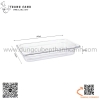 Khay nhựa GN 1/3, khay meka, mica 1/3, khay GN 1/3 trong suốt có nắp hoặc không nắp