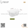 Khay nhựa GN 1/9, khay meka, mica 1/9, khay GN 1/9 trong suốt có nắp hoặc không nắp