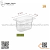 Khay nhựa GN 1/9, khay meka, mica 1/9, khay GN 1/9 trong suốt có nắp hoặc không nắp