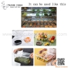 Khay nhựa GN 1/2, khay meka, mica 1/2, khay GN 1/2 trong suốt có nắp hoặc không nắp