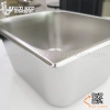 Khay inox GN 1/2, khay buffet một nửa, Khay inox có nắp đậy chuyên dụng trong bếp ăn