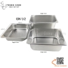 Khay inox GN 1/2, khay buffet một nửa, Khay inox có nắp đậy chuyên dụng trong bếp ăn