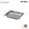 Khay inox GN 1/2, khay buffet một nửa, Khay inox có nắp đậy chuyên dụng trong bếp ăn