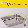 Khay inox GN 1/2, khay buffet một nửa, Khay inox có nắp đậy chuyên dụng trong bếp ăn