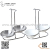 Kệ treo muôi đôi , kệ cài muôi inox cao cấp