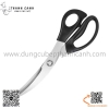 Kéo nhà bếp đa năng inox kiểu dáng Hàn Quốc, lưỡi thép không gỉ, tay cầm nhựa ABS, dùng cắt thịt, rau,củ