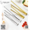 Kẹp gắp thịt nướng hàn quốc, gắp inox có răng cưa bằng inox, kẹp gắp răng cưa inox bản nhỏ