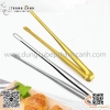 Kẹp gắp thịt nướng hàn quốc, gắp inox có răng cưa bằng inox, kẹp gắp răng cưa inox bản nhỏ