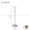 Que kẹp cài tên món ăn, thẻ đánh số bàn tiệc inox cao cấp hình giọt lệ ngược nhiều kích thước