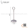 Que kẹp cài tên món ăn, thẻ đánh số bàn tiệc inox cao cấp hình giọt lệ ngược nhiều kích thước