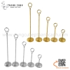 Que kẹp cài tên món ăn, thẻ đánh số bàn tiệc inox cao cấp hình giọt lệ ngược nhiều kích thước