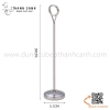 Que kẹp cài tên món ăn, thẻ đánh số bàn tiệc inox cao cấp hình giọt lệ ngược nhiều kích thước