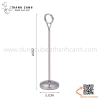 Que kẹp cài tên món ăn, thẻ đánh số bàn tiệc inox cao cấp hình giọt lệ ngược nhiều kích thước