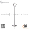 Kẹp biển tên món ăn ngôi sao, kẹp biển tên món ăn buffet bằng inox 304 cao cấp