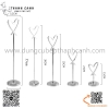 Kẹp biển tên món ăn inox hình trái tim có chân đế đi kèm, Kẹp tên món ăn, kẹp đánh số bàn bằng inox