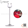 Kẹp biển tên món ăn inox hình chữ U có chân đế đi kèm, Kẹp tên món ăn, kẹp đánh số bàn bằng inox